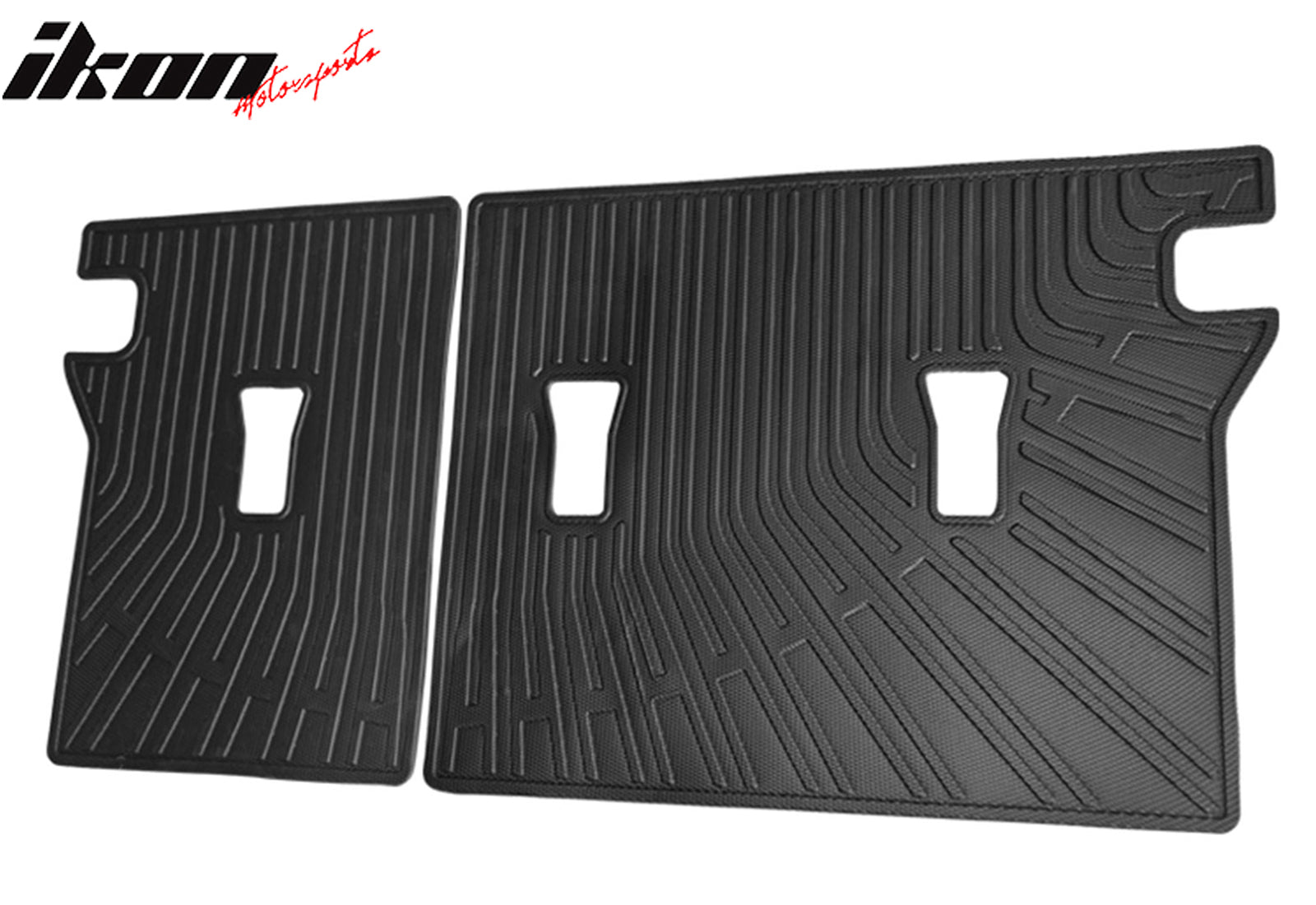 Fits 24-25 Chevy Trax All Weather 3D Molded Rear Trunk Mat+ Backrest Mats - TPE