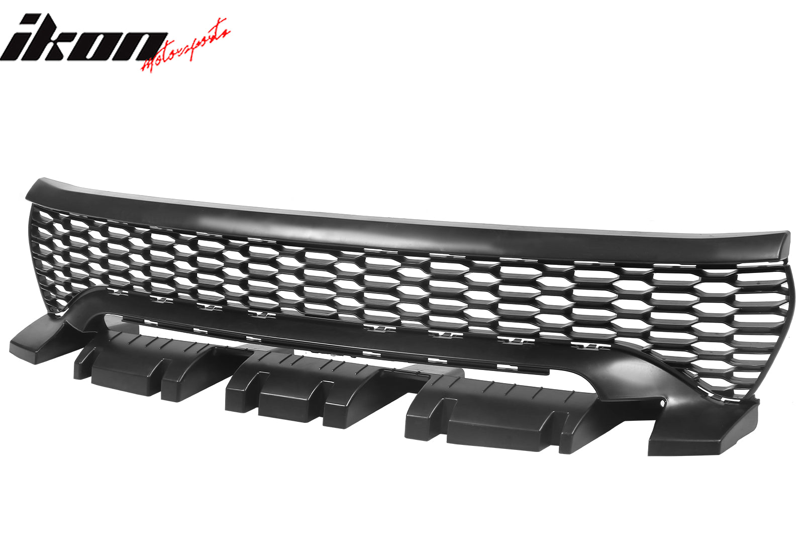 Fits 20-23 Charger Widebody Sedan OE Style Front Bumper Mesh Upper Lower Grilles