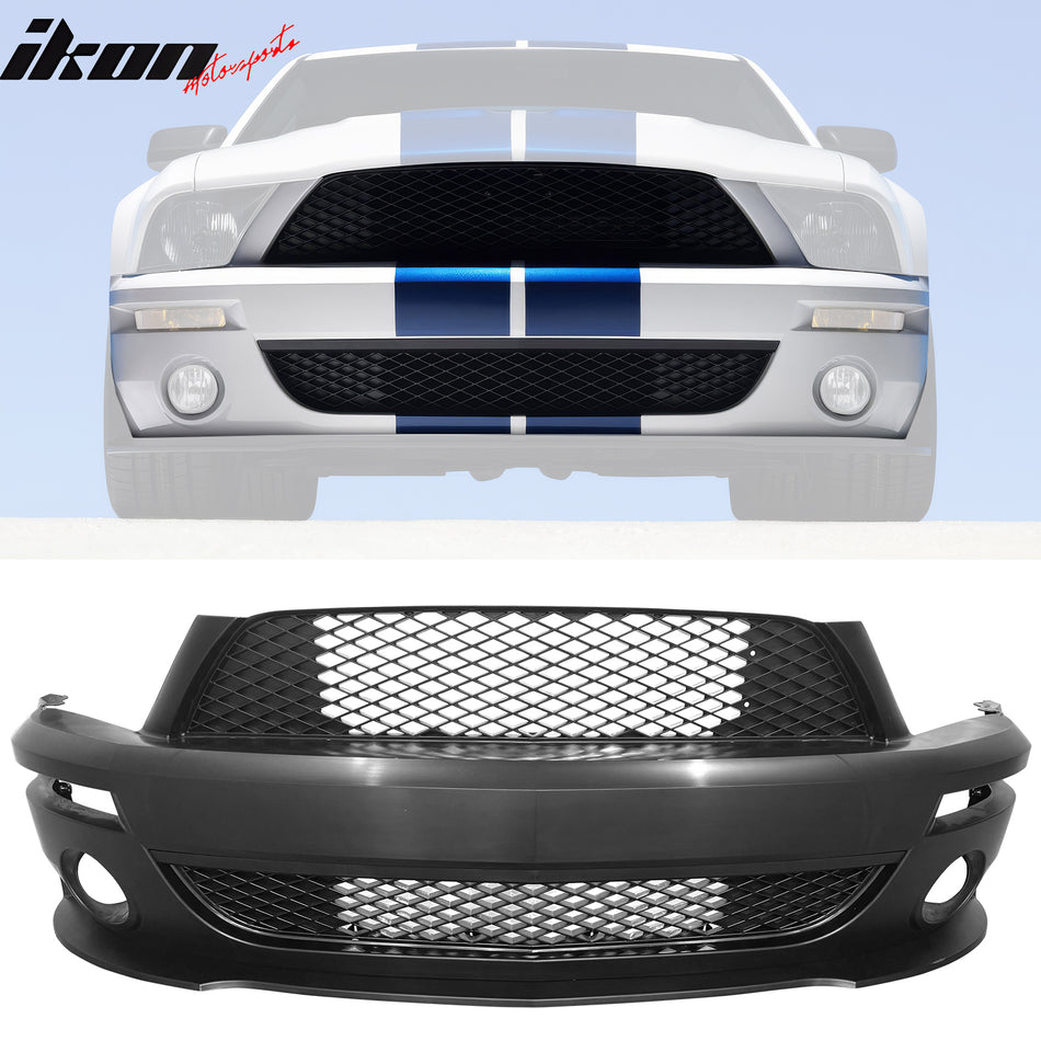 2007-2009 Ford Mustang GT500 OE Style Front Bumper Conversion Kit PP