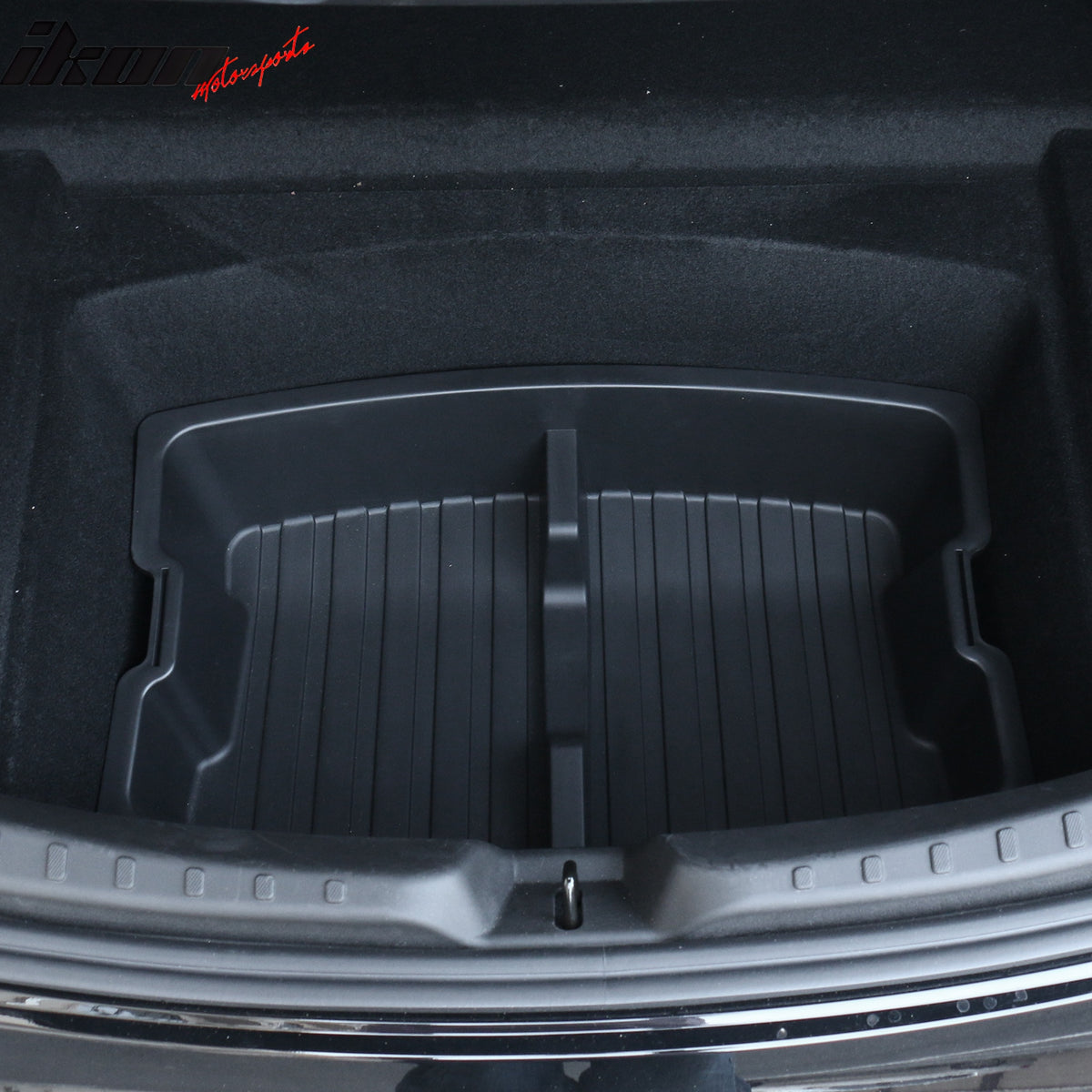 Fits 24-25 Tesla Model 3 2PCS Rear Trunk Lower + Upper Storage Organizer Box PP