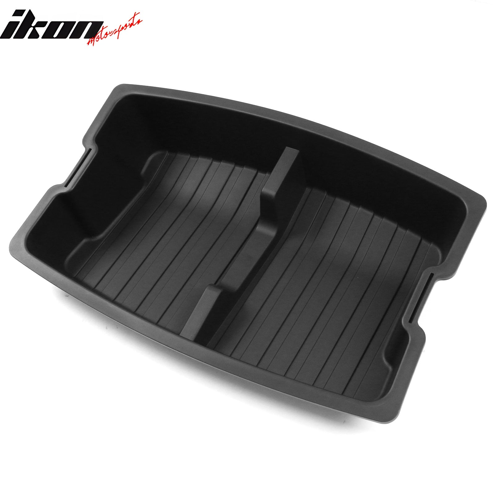 Fits 24-25 Tesla Model 3 2PCS Rear Trunk Lower + Upper Storage Organizer Box PP