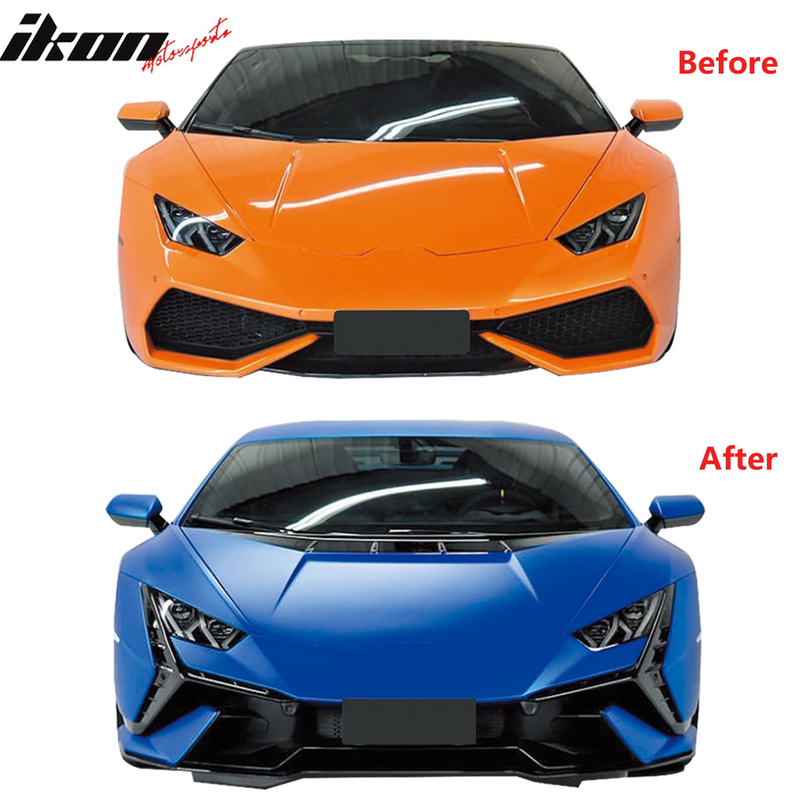 Fits 15-24 Lamborghini Huracan Tecnica Style Front Rear Conversion