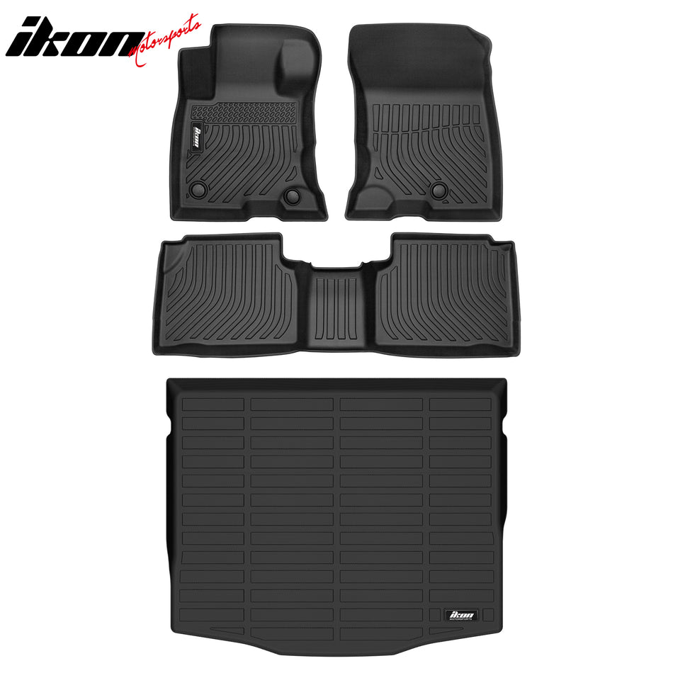 2020-2025 Ford Escape Hybrid Floor Mats & Rear Trunk Mat Carpets - TPE