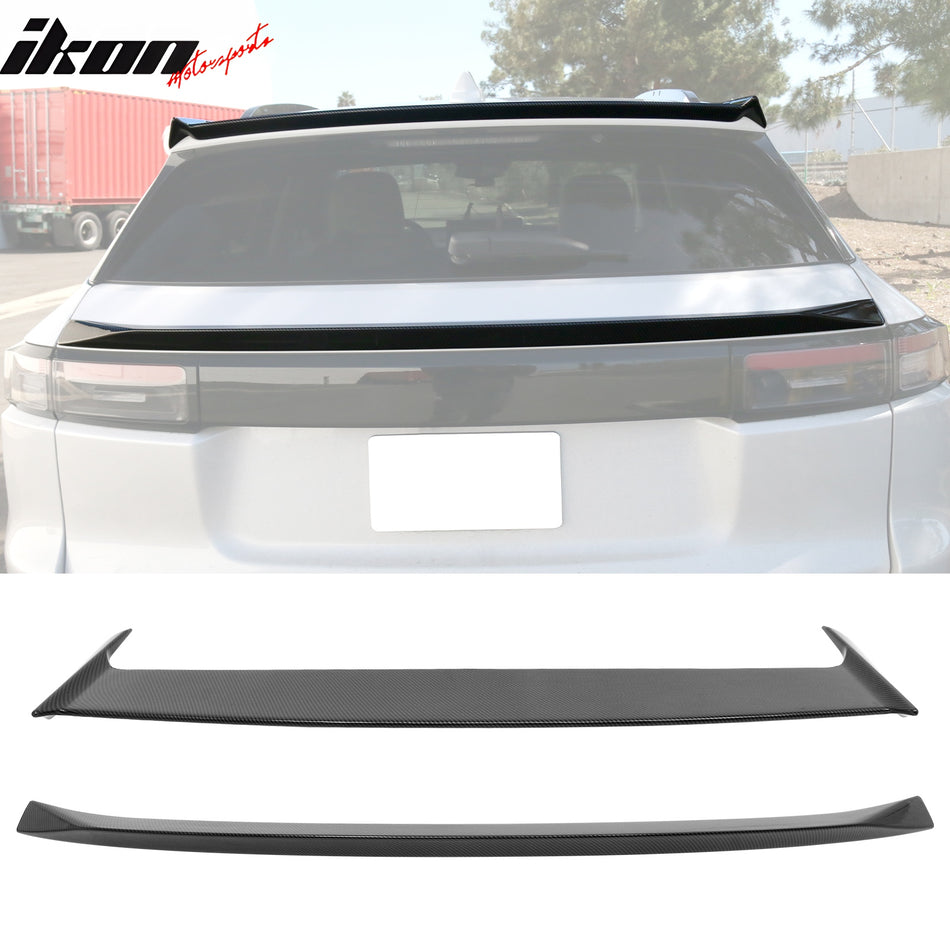 2024-2025 Honda Prologue IKON Middle Wing&Roof Spoiler CF Print ABS