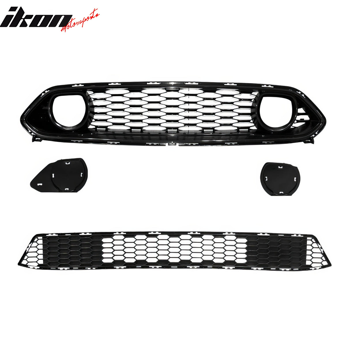 Fits 18-23 Ford Mustang 2021 Mach 1 Front Bumper Cover LED Switchback Headlights