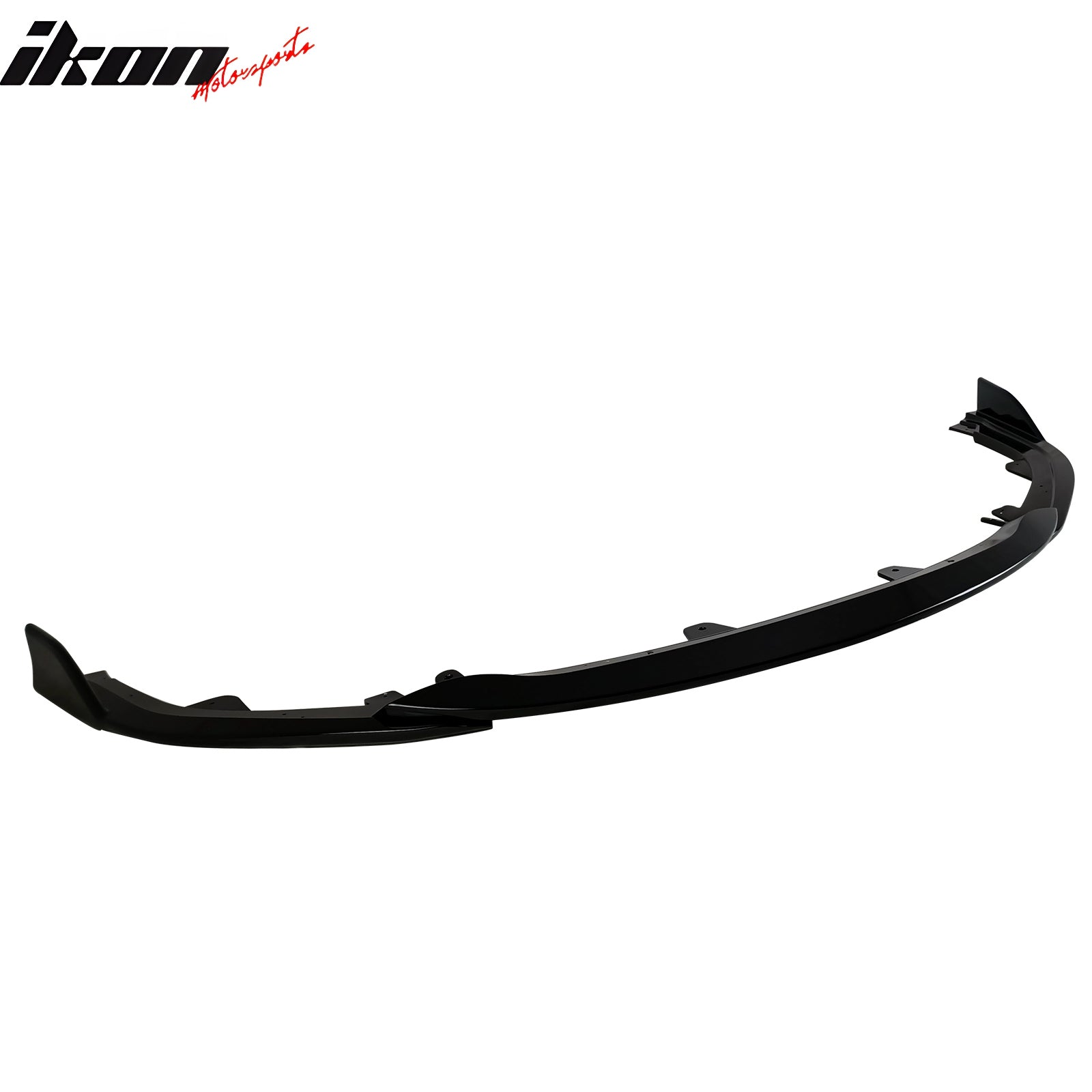 Fits 19-21 Toyota Corolla E210 Hatchback 5Dr 3PCS Front Bumper Lip Gloss Black