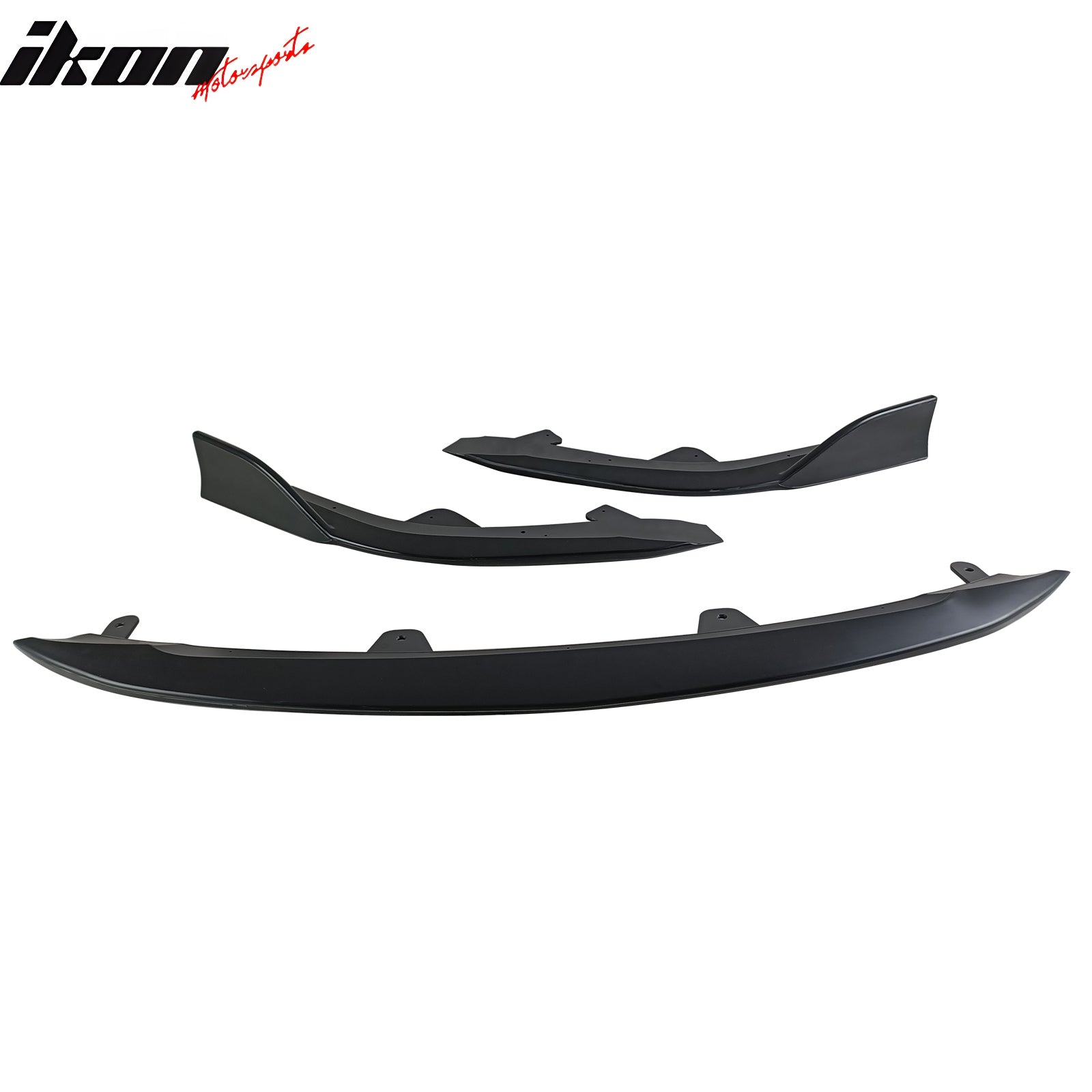 Fits 23-25 Toyota Corolla E210 Hatchback 5Dr 3PCS Front Bumper Lip Spoiler Chin