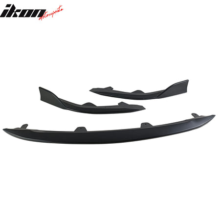 Fits 23-25 Toyota Corolla E210 Hatchback 5Dr 3PCS Front Bumper Lip Spoiler Chin