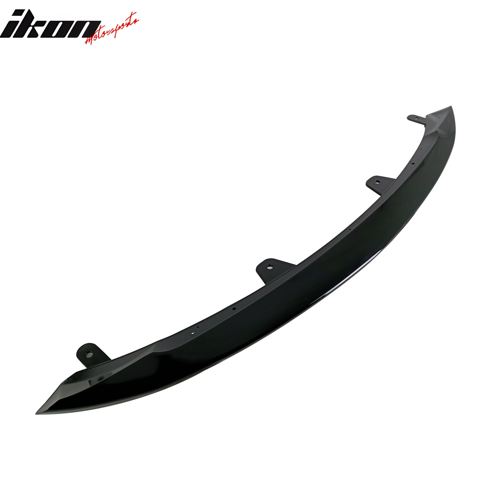 Fits 23-26 Toyota Corolla Hatchback 3PCS Front Bumper Lip Spoiler Gloss Black