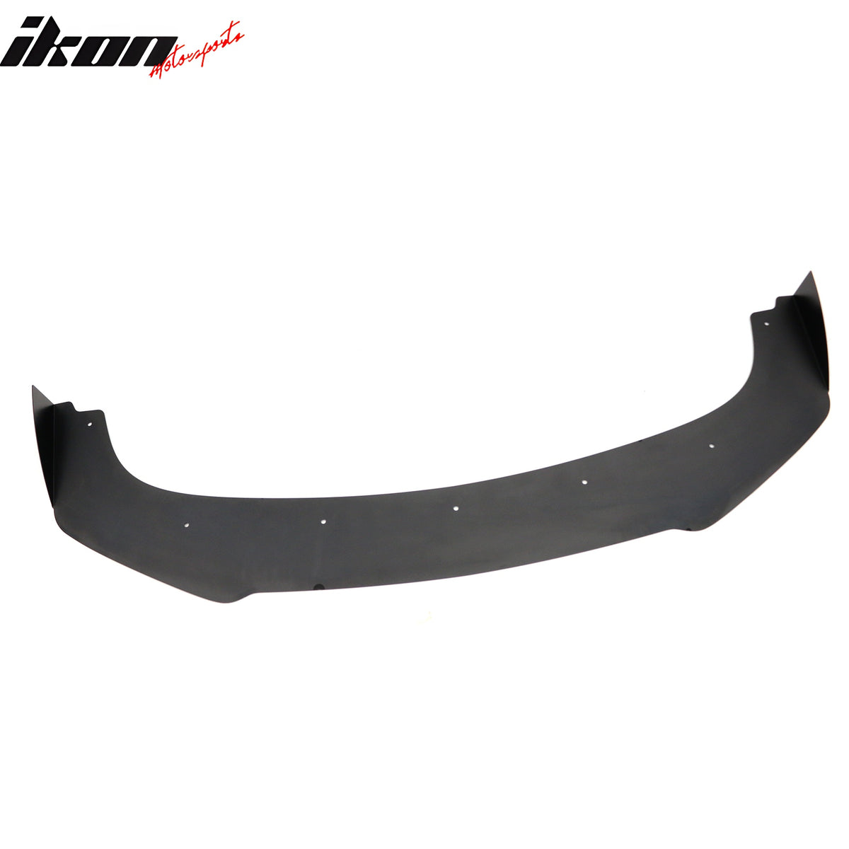 Fits 17-21 Honda Civic Hatchback Si AF Style Front Bumper Lip + Red Strut Rods