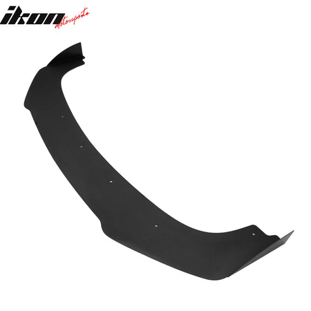 Fits 17-21 Honda Civic Hatchback Si AF Style Front Bumper Lip + Red Strut Rods