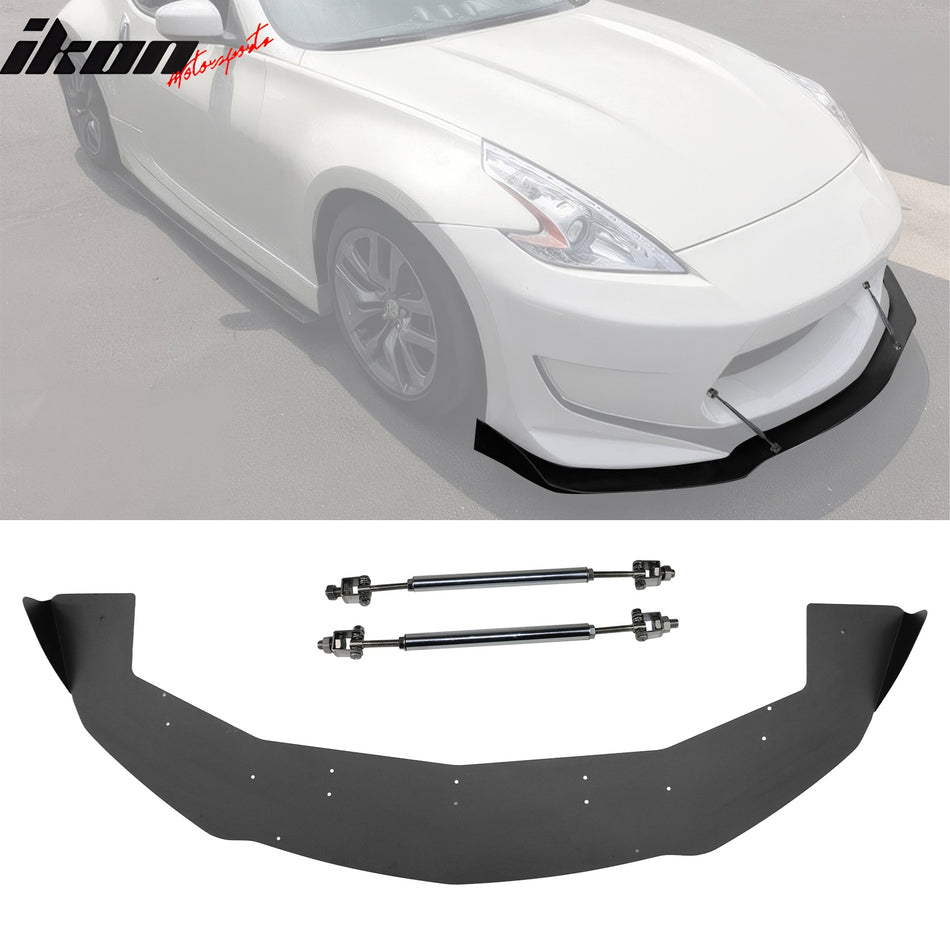2013-2020 Nissan 370Z 2DR Amuse Front Lip Gunmetal Strut Rods Aluminum
