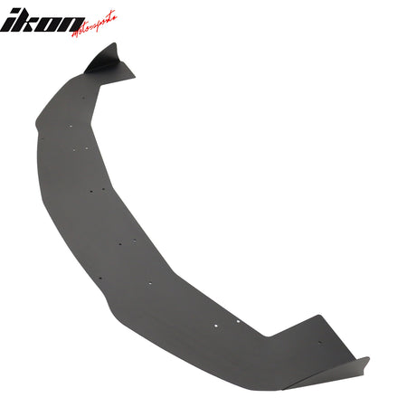 Fits 13-20 Nissan 370Z Amuse Style Front Bumper Lip Splitter Gunmetal Strut Rods