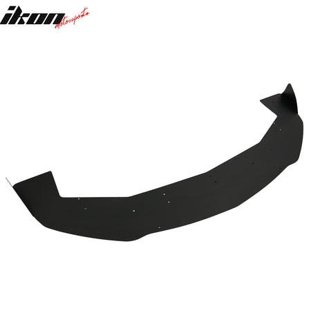 Fits 13-20 Nissan 370Z Amuse Style Front Bumper Lip Splitter Red Strut Rods