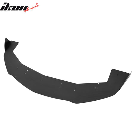 Fits 13-20 Nissan 370Z Amuse Style Front Bumper Lip Splitter Red Strut Rods