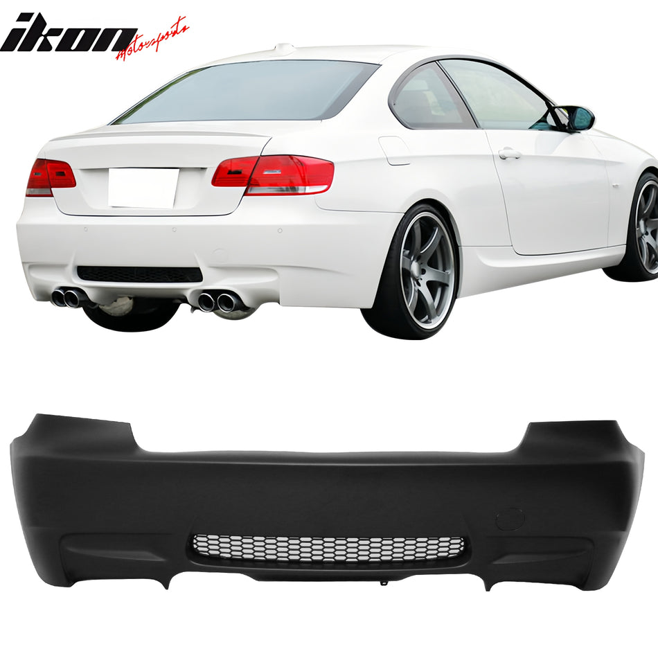 2007-2013 BMW E92 3-Series Coupe 2Dr M3 Style Rear Bumper Cover PP