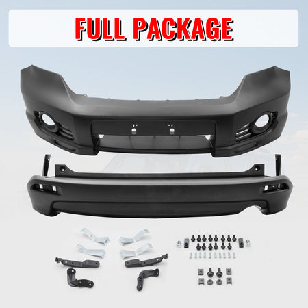Fits 07-09 Honda CR-V CRV MD Style Front & Rear Bumper Cover Replacement PP