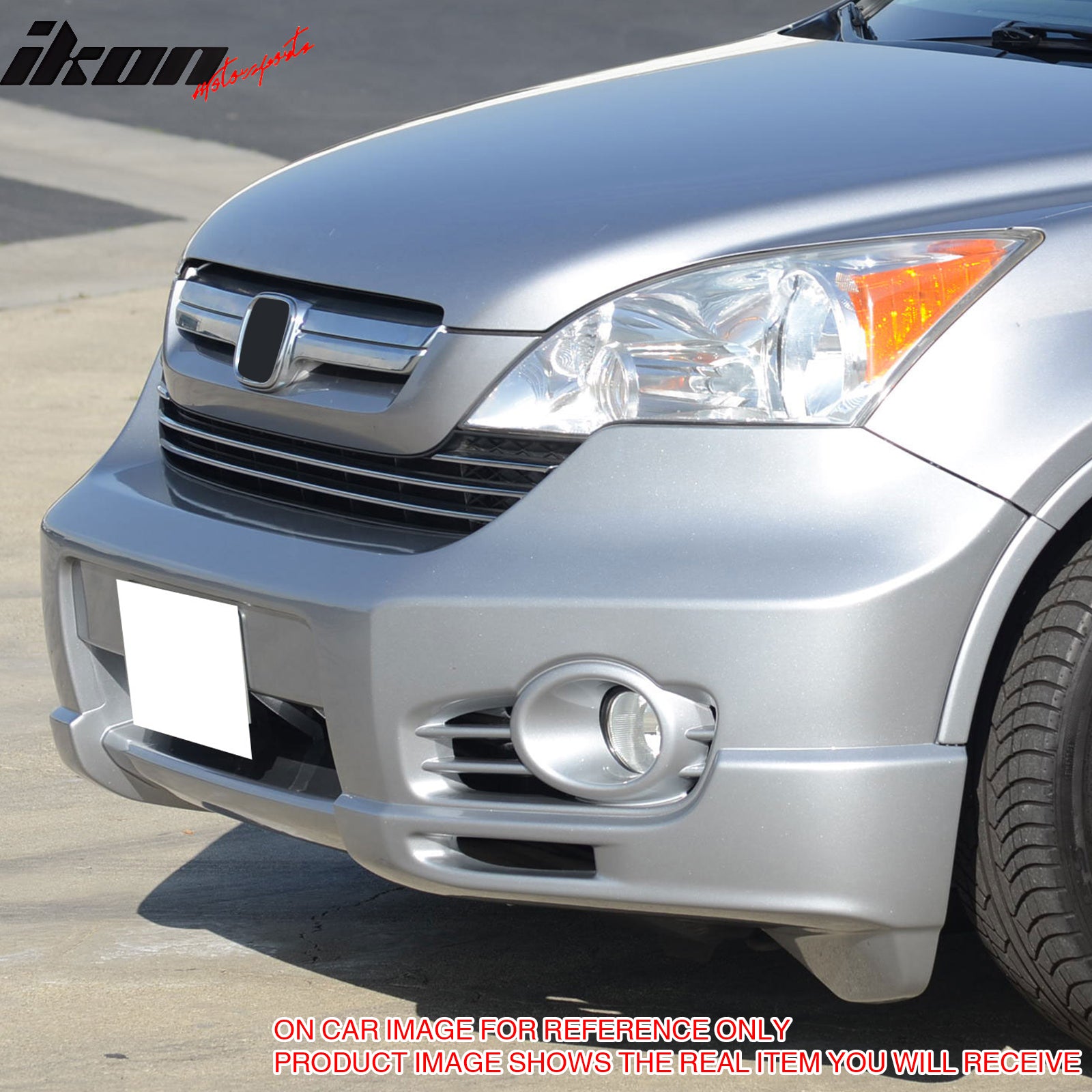 Fits 07-09 Honda CR-V CRV MD Style Front & Rear Bumper Cover Replacement PP