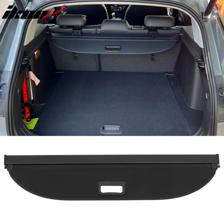 IKON MOTORSPORTS 2-in-1 Trunk Liner Set, Compatible with 2024-2025 Chevrolet Trax, Storage Organized Cargo Cover & All-Weather Protection Waterproof Trunk Floor Mat