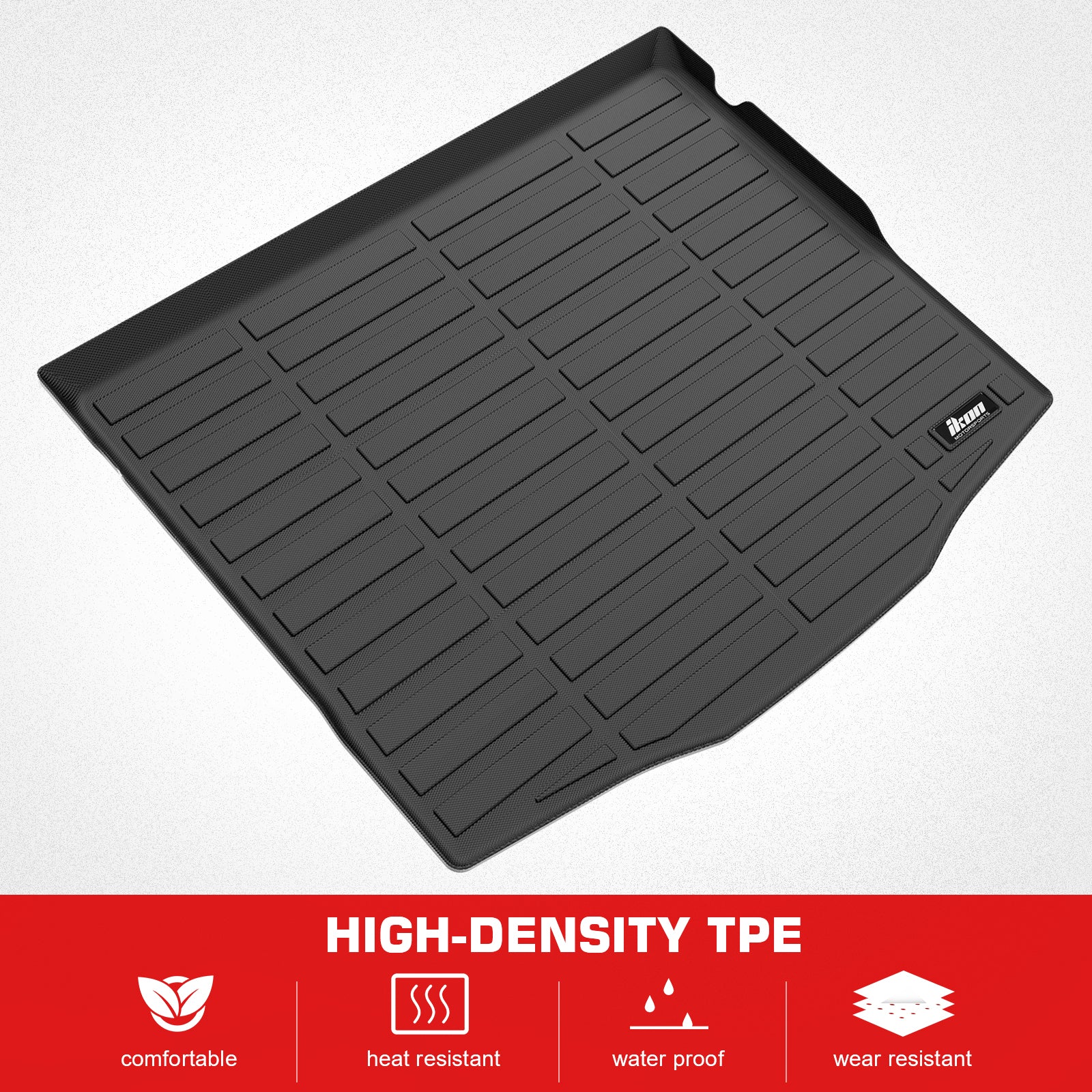 For 20-25 Ford Escape 3D TPE Rear Trunk Mat Cargo Liner Pad + Canvas Cargo Cover