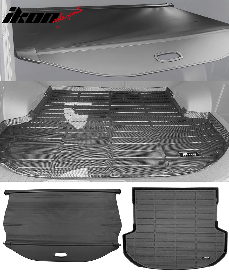2021-2023 Hyundai Santa Fe 3D Trunk Mat Cargo Liner + Cargo Cover TPE