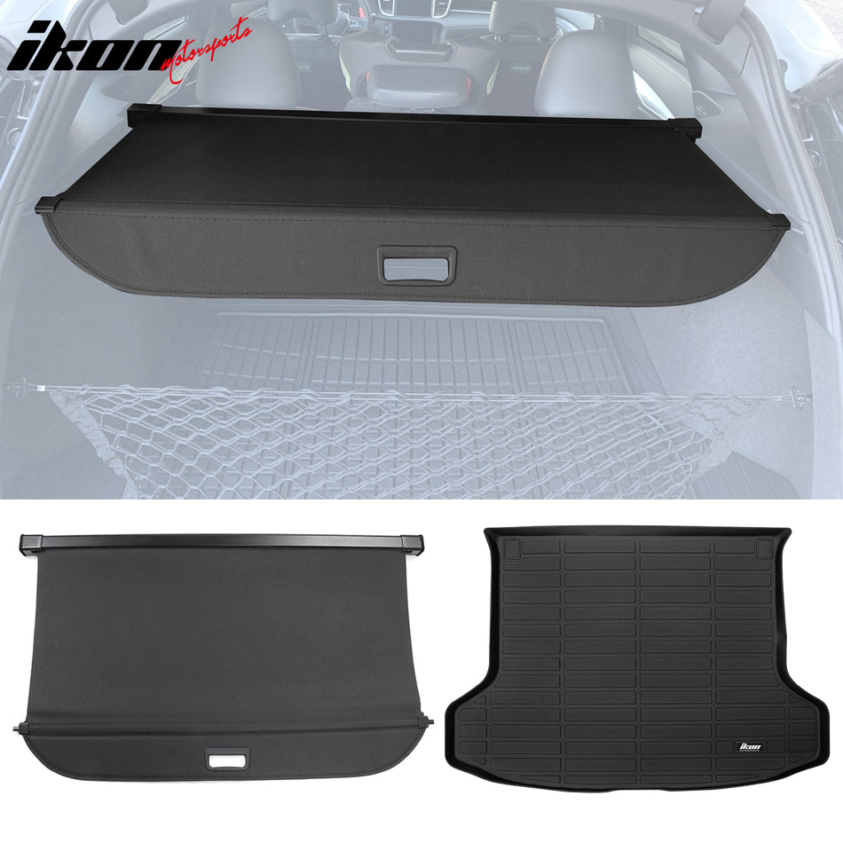 2019-2025 INFINITI QX50 3D Trunk Mat Cargo Liner + Cargo Cover TPE