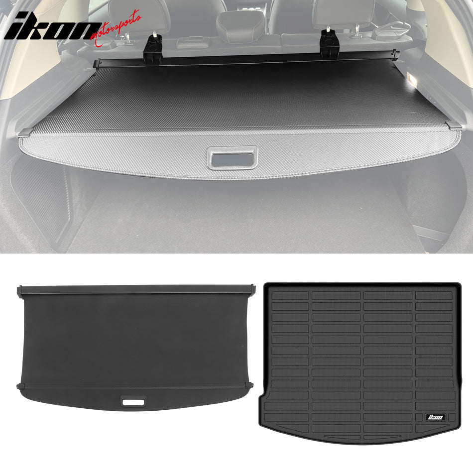 2020-2025 Lincoln Corsair 3D Trunk Mat Cargo Liner + Cargo Cover TPE