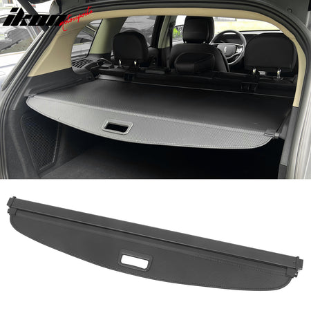 IKON MOTORSPORTS 2-in-1 Trunk Liner Set, Compatible with 2020-2025 Lincoln Corsair, Storage Organized Cargo Cover & All-Weather Protection Waterproof Trunk Floor Mat