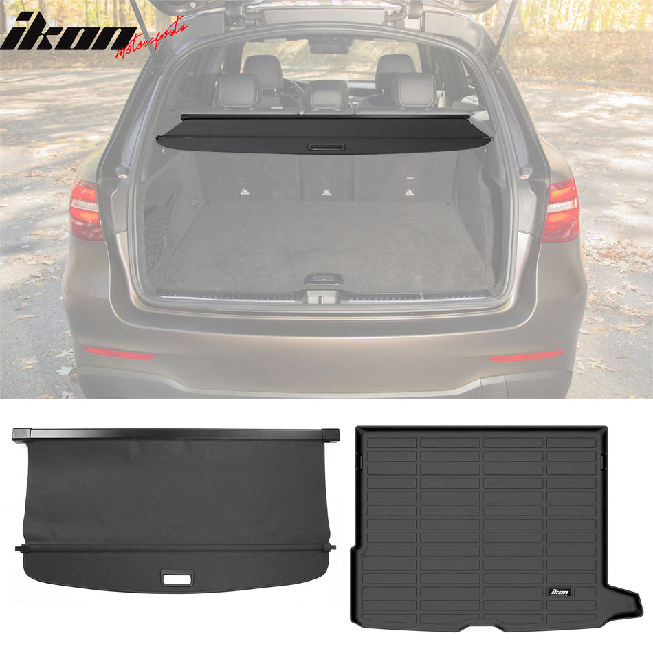 2016-2022 Benz X253 GLC-Class 3D Trunk Mat Cargo Liner Cargo Cover TPE