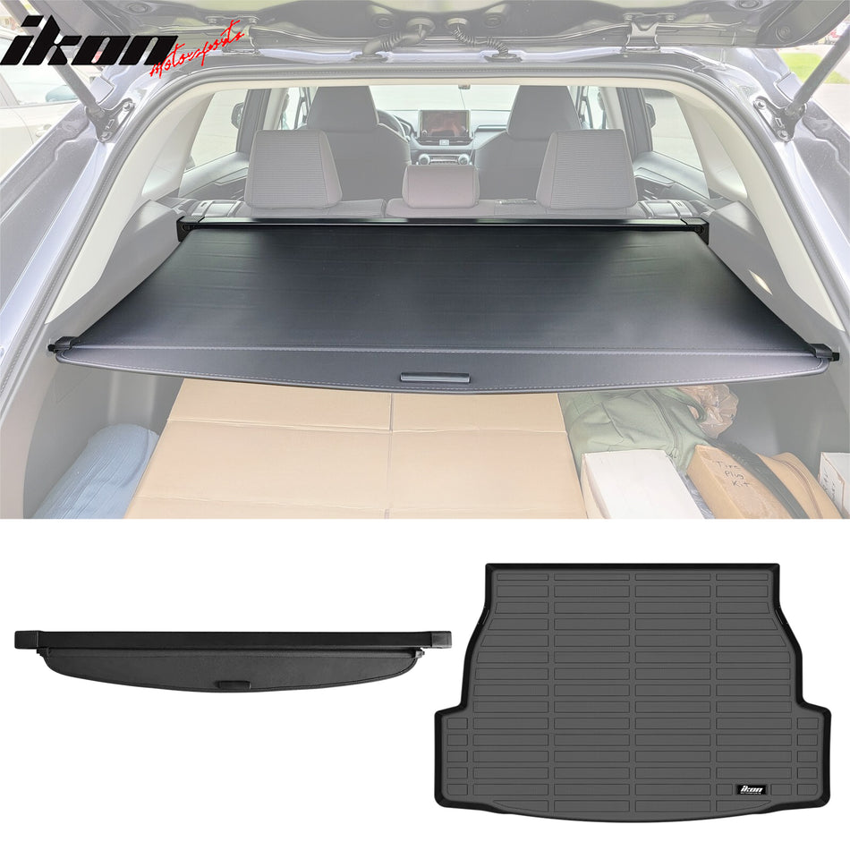 2019-2025 Toyota RAV4 3D Trunk Mat Cargo Liner + Cargo Cover TPE