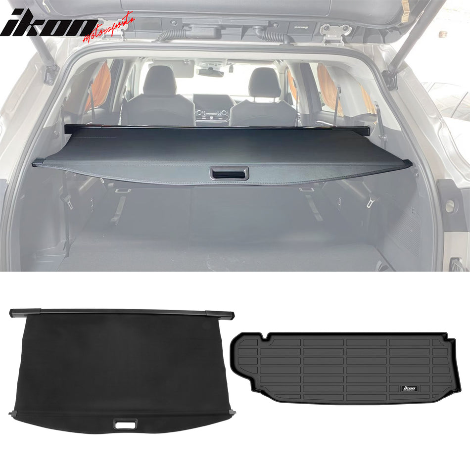 2020-2025 Toyota Highlander 3D Trunk Mat Cargo Liner + Cargo Cover TPE