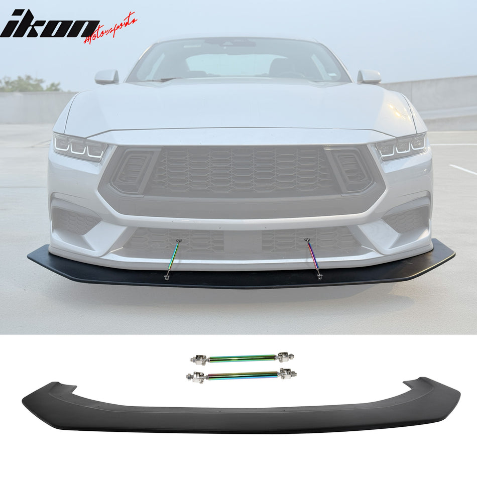 2024-2026 Ford Mustang Ecoboost&GT Front Splitter w/ NEO Strut Rods