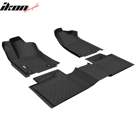 Fits 11-22 Jeep Grand Cherokee WK 3D All Weather Floor Mats TPE Carpet Trunk Mat