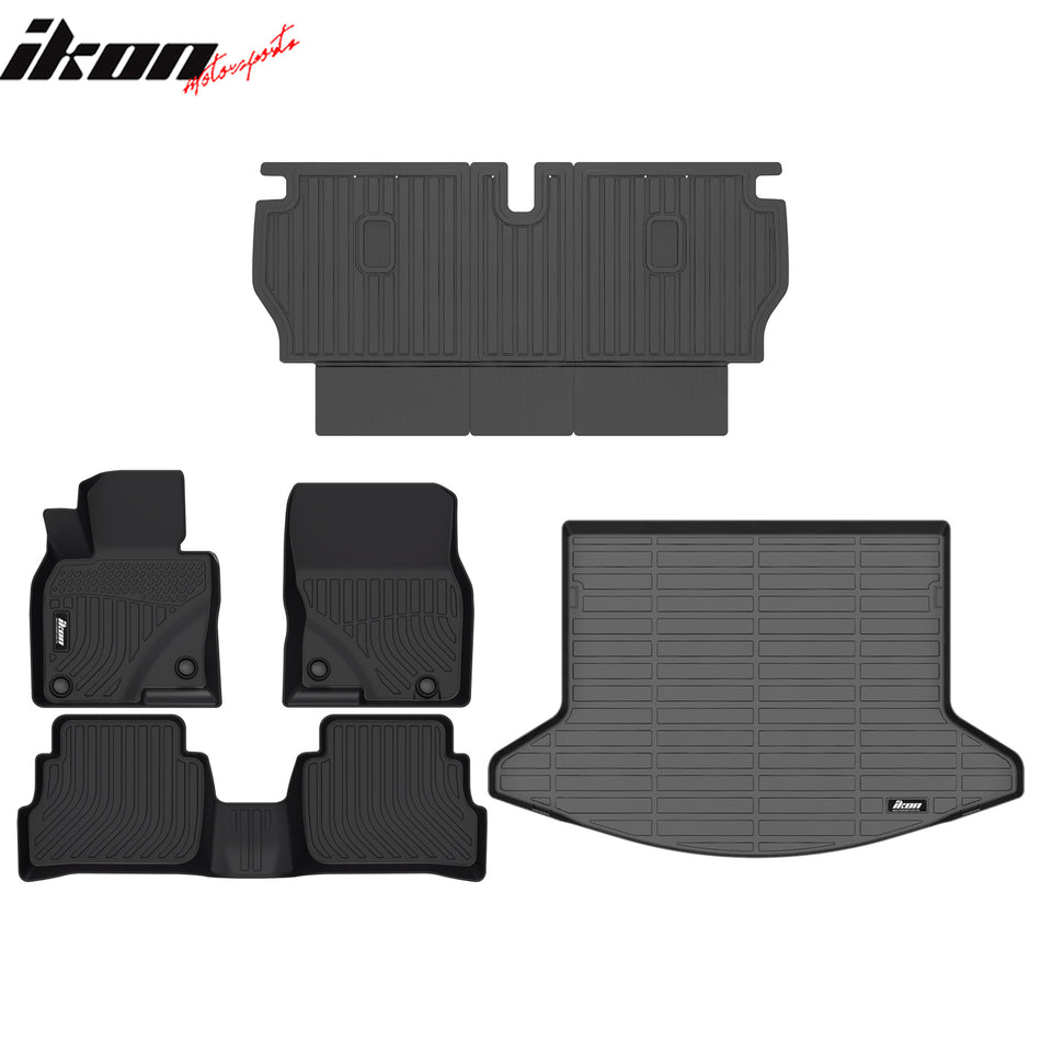 2017-2025 Mazda CX-5 3D Molded Floor Mat + Trunk Mat +Backrest Mat TPE