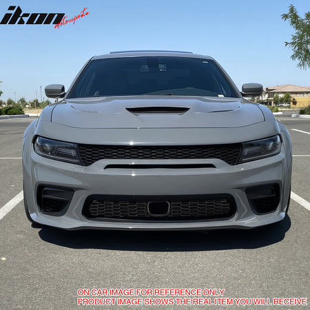 For 15-23 Dodge Charger Front & Rear Bumper Cover & Side Skirt & Fender Flare