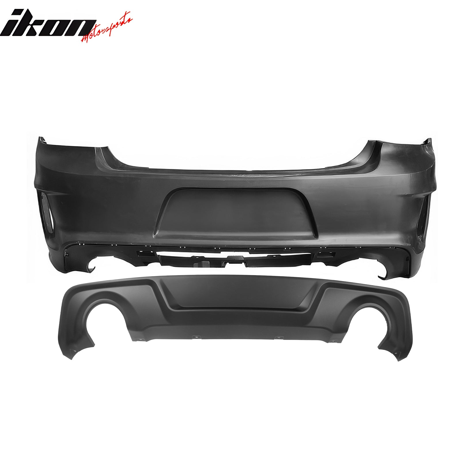 For 15-23 Dodge Charger Front & Rear Bumper Cover & Side Skirt & Fender Flare