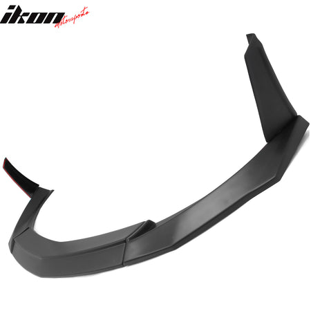 For 23-26 Nissan Z VRS Front Bumper Lip Chin Spoiler W/ Winglet Matte Black ABS