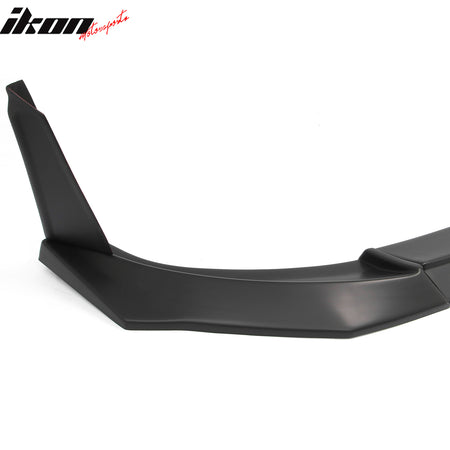 For 23-26 Nissan Z VRS Front Bumper Lip Chin Spoiler W/ Winglet Matte Black ABS