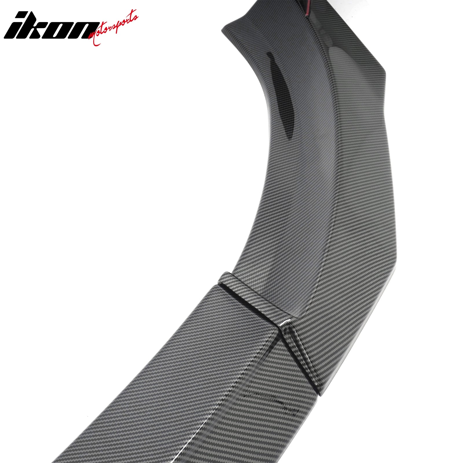 Fits 23-26 Nissan Z VRS Front Bumper Lip Spoiler W/ Winglet Carbon Fiber Print