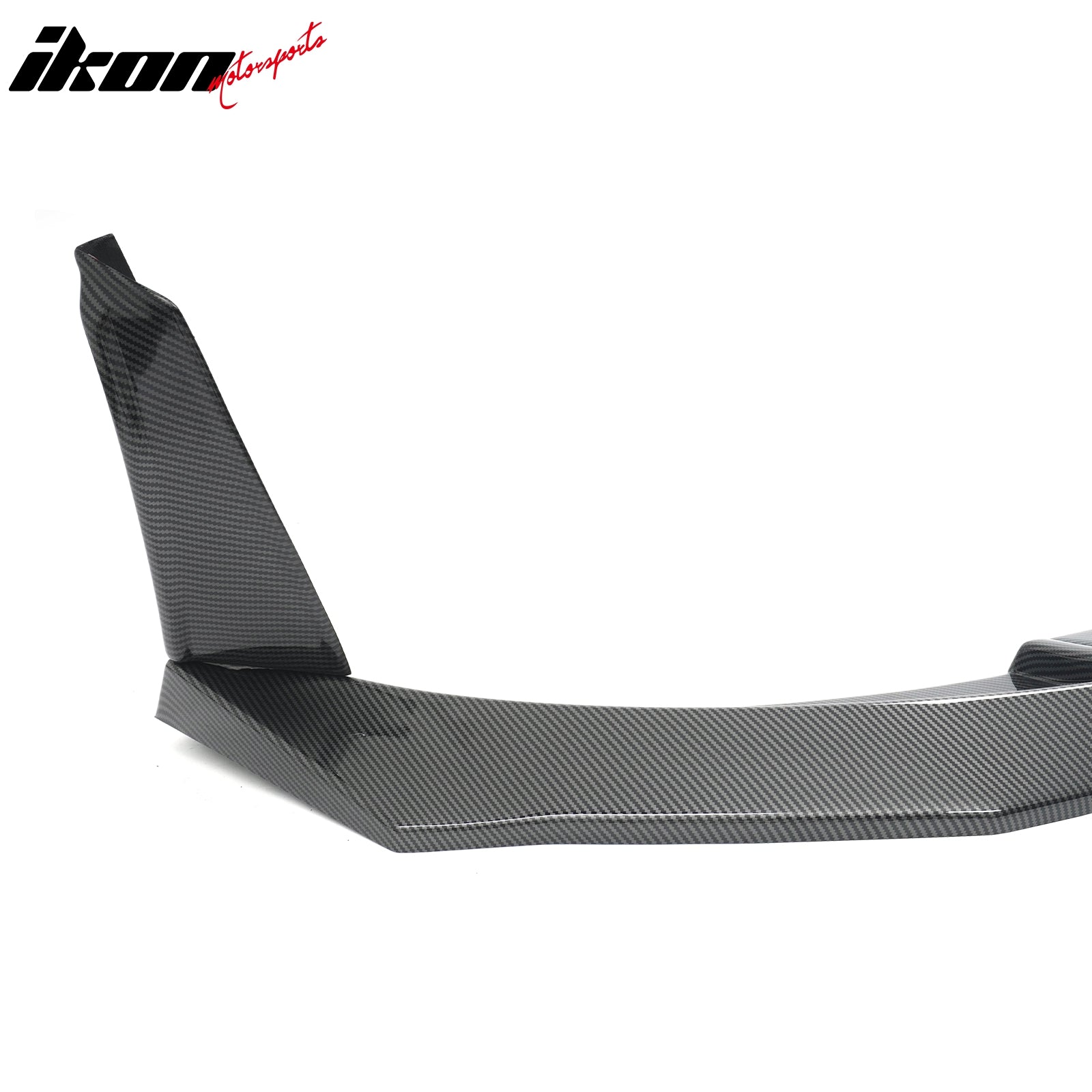 Fits 23-26 Nissan Z VRS Front Bumper Lip Spoiler W/ Winglet Carbon Fiber Print