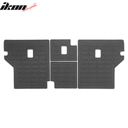 Fits 14-24 Toyota 4Runner 5 Seats TPE 3PCS Floor Mats+ Trunk Mat+ Backrest Mats