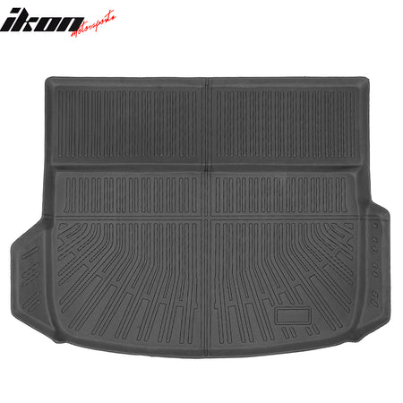 Fits 07-08 Acura RDX TPE Floor Mats + Rear Trunk Backrest Mats + Window Visors