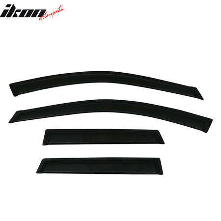 Fits 07-08 Acura RDX TPE Floor Mats + Rear Trunk Backrest Mats + Window Visors