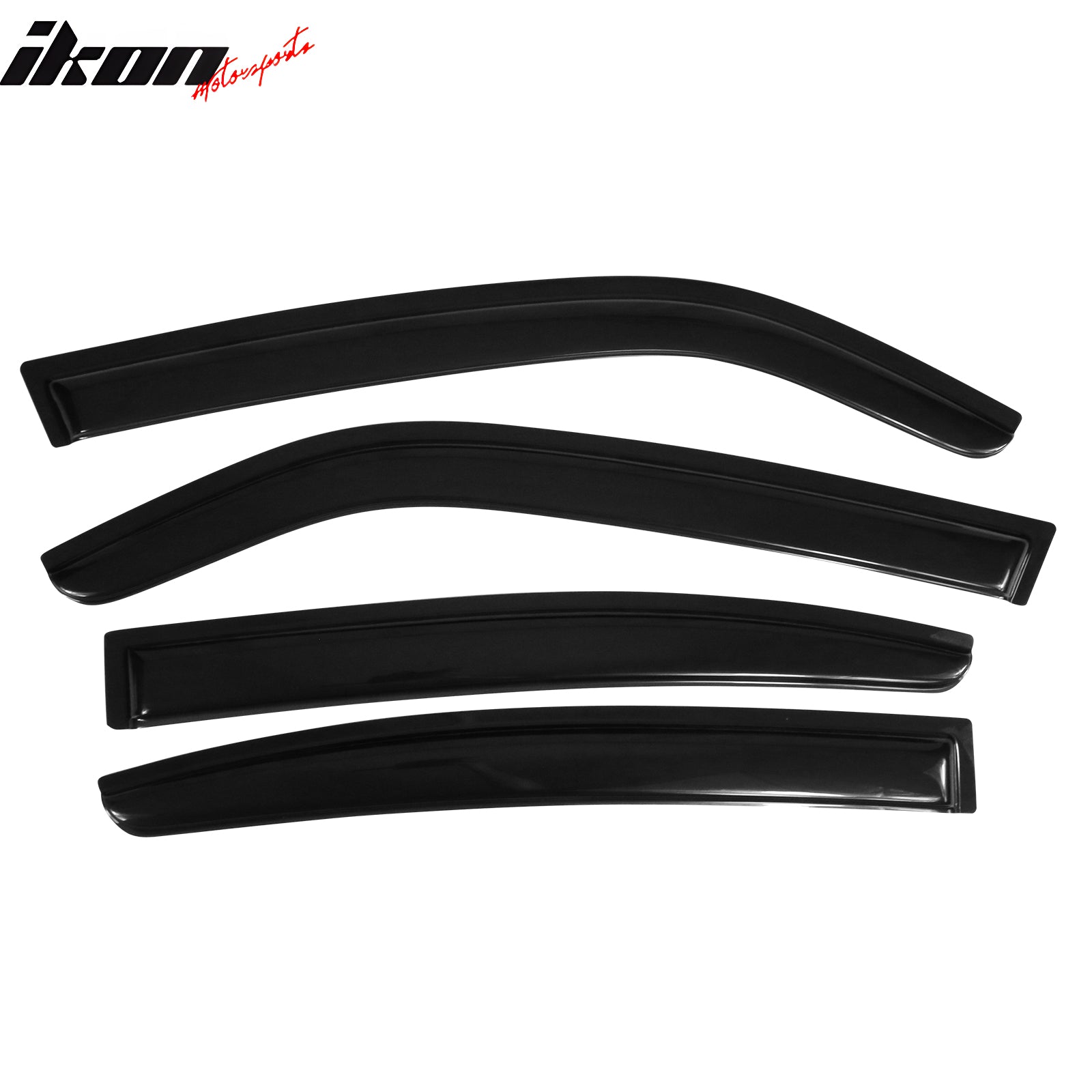 Fits 06-10 Dodge Charger RWD TPE Floor + Trunk + Backrest Mats + Window Visors