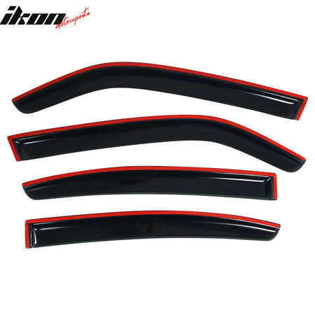 Fits 06-10 Dodge Charger RWD TPE Floor + Trunk + Backrest Mats + Window Visors