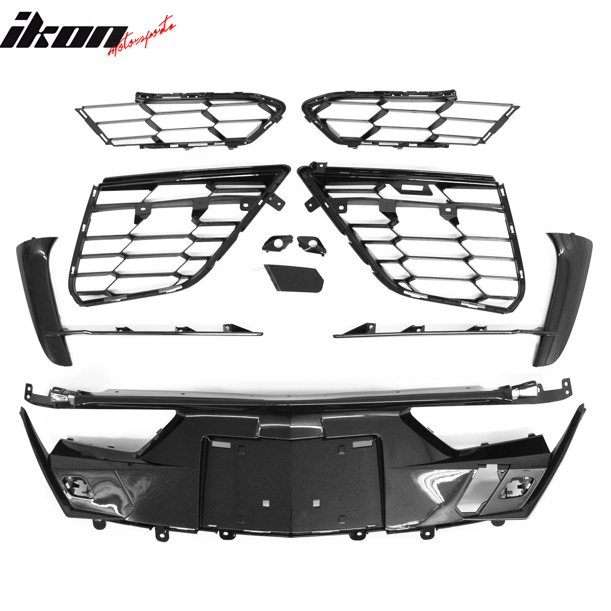 For 20-26 Corvette Stingray Front Bumper Cover OE Style PP Conversion W/ Z51 Lip