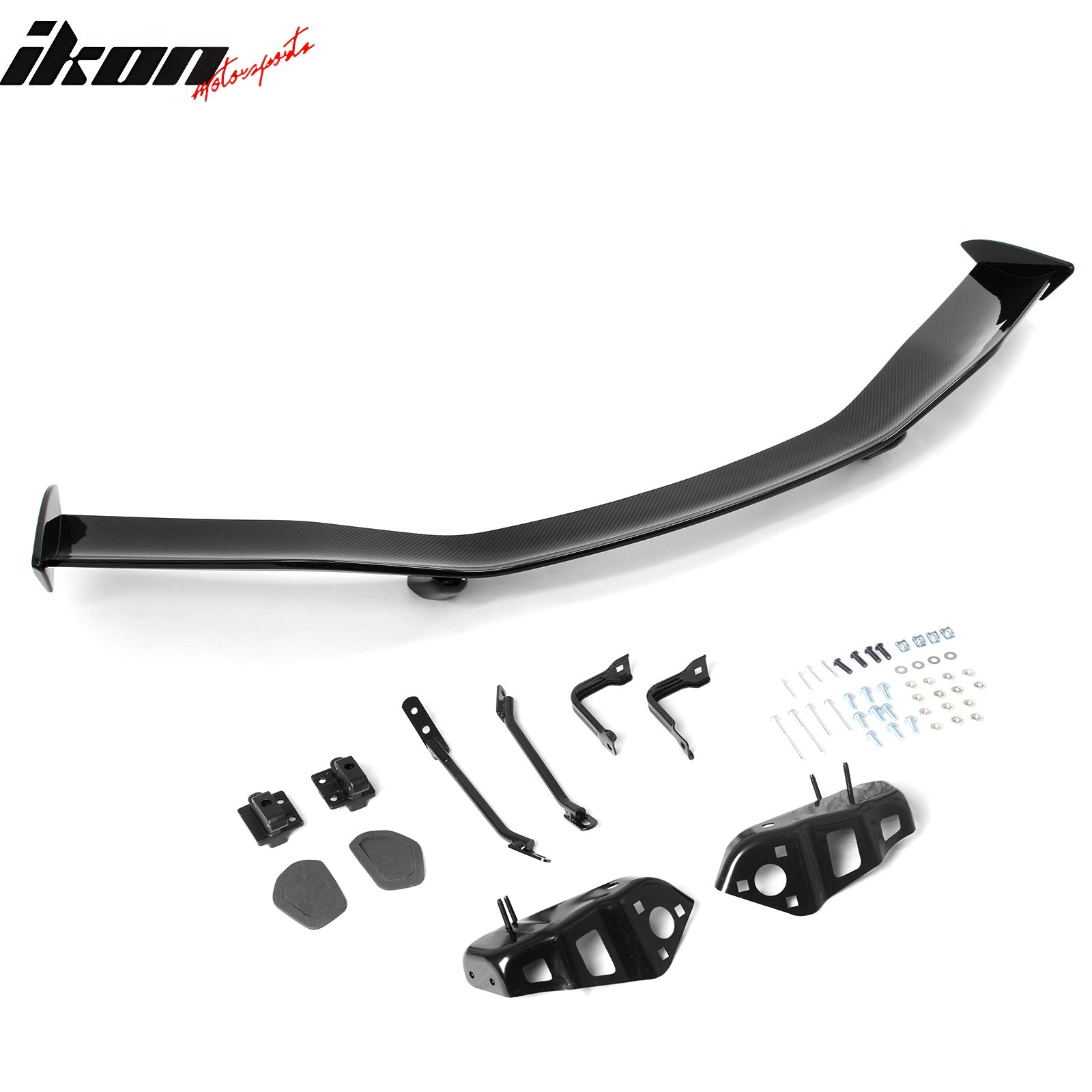 For 23-27 Corvette C8 E-Ray Z06 ZR1 Z07 Dry Carbon Fiber Trunk Spoiler Brackets