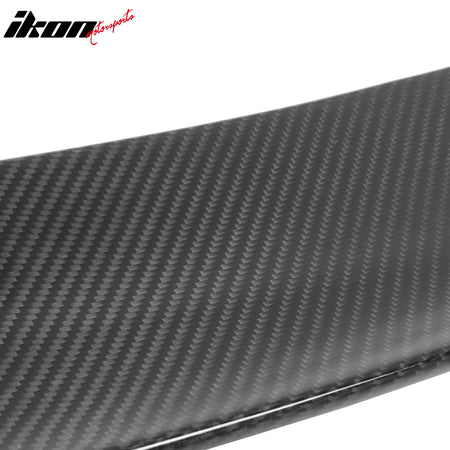 Fits 20-26 Corvette C8 Z07 Dry Carbon Fiber Trunk Spoiler + Pearl Panel +Bracket