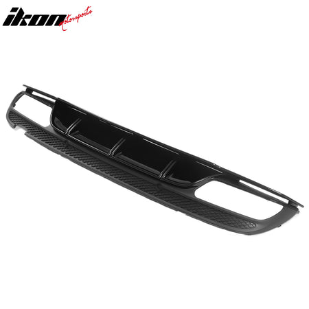 Fits 15-21 Benz C-Class C300 C400 C63 Edition1 Style Rear Diffuser + Exhaust Tip