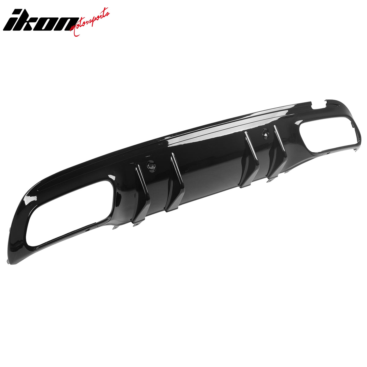 Fits 15-21 Benz C-Class C300 C400 2019 Facelift C43 Rear Diffuser + Exhaust Tip